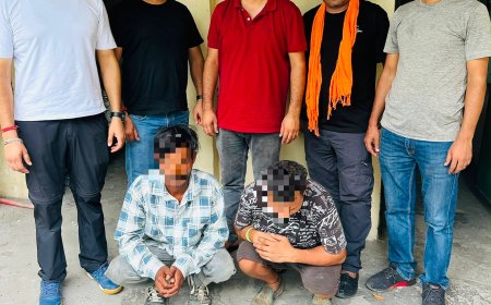 पांवटा साहिब में 2.29 ग्राम चिट्टे के साथ दो युवक गिरफ्तार