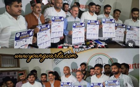 युवा कांग्रेस के कार्यक्रम में मुख्यमंत्री ठाकुर सुखविंदर सिंह सुक्खू रहे मुख्य अतिथि, नीट पेपर लीक के खिलाफ यूकां का राष्ट्रव्यापी अभियान