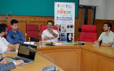 युवाओं की सक्रिय भागीदारी सुनिश्चित करने के लिए सभी विभागों का समन्वित प्रयास नितांत आवश्यक - मनमोहन शर्मा