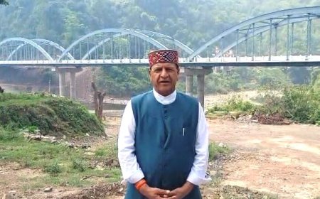 मारकंडा नदी पर रिकॉर्ड 11 पुलों का निर्माण क्षेत्र के विकास का नया अध्याय : डॉ. राजीव बिंदल