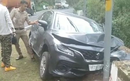 निहोग में पुलिसकर्मियों की कार की टक्कर से महिला की मौत, मामला दर्ज कर जांच में जुटी पुलिस
