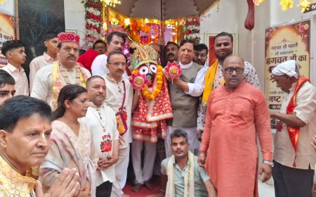 भगवान श्री जगन्नाथ जी की रथ यात्रा हमारी सनातन संस्कृति, आस्था और सामाजिक समरसता का जीवंत प्रतीक : डॉ. राजीव बिंदल