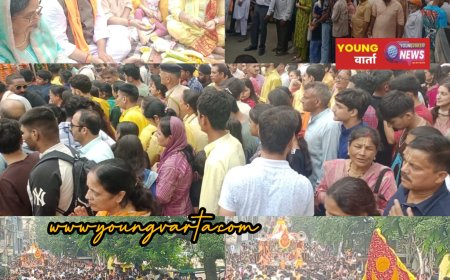 400 साल पुराने ऐतिहासिक शहर नाहन में उमड़ा आस्था का सैलाब , भगवान जगन्नाथ रथ यात्रा में हजारों श्रद्धालुओं ने लिया भाग