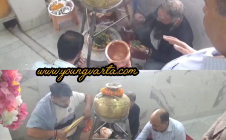 भगवान भोले के जयकारों से गूंजे शिवालय , श्रावण मास के पहले सोमवार को सैकड़ों भक्त पहुंचे शिव मंदिर