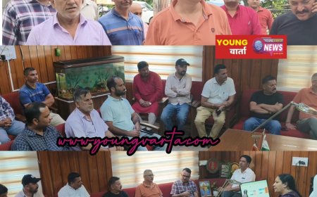 बनोग धारकयारी कांशिवाला सड़क निर्माण कार्य रुका , विधायक की अगुवाई में ग्रामीणों ने डीसी से की मुलाकात 