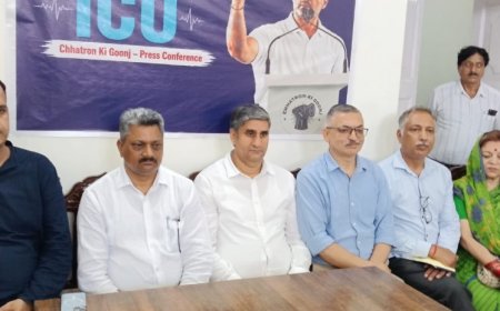 कांग्रेस AICC सचिव बोले NEET पेपर लीक में केंद्र सरकार की मिलीभगत, छात्रों की गूंज कार्यक्रम में नाहन पहुंचे थे कांग्रेस नेता