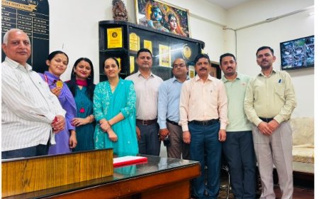 गोरक्षनाथ राजकीय संस्कृत महाविद्यालय, नाहन की छात्रा ने राज्य स्तरीय निशानेबाजी प्रतियोगिता में कांस्य पदक जीता