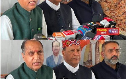 कांग्रेस सरकार की विदाई का बिगुल बज चुका, अब जनआंदोलन से जनता की आवाज बनेगी भाजपा : जयराम ठाकुर
