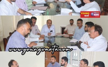 शिलाई विस क्षेत्र के विकास कार्यों को गति देने के लिए उद्योग मंत्री ने की विभागीय समीक्षा