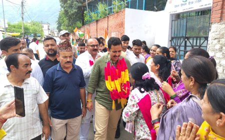 सुन्नी के समग्र विकास को गति, 25 करोड़ की पेयजल योजना एक माह में होगी समर्पित - विक्रमादित्य सिंह