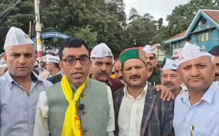 प्राथमिक शिक्षक संघ के आंदोलन के बीच सीएम सुक्खू,न्यू कॉम्प्लेक्स सिस्टम गो बैक के नारों से गूंजा धरना स्थल