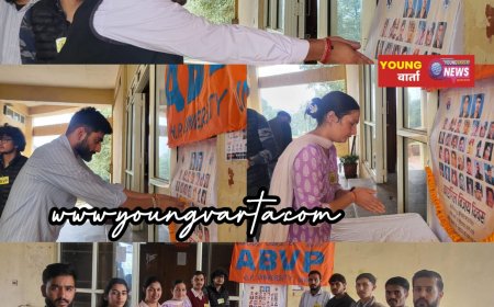 विजय कारगिल दिवस पर पुष्पांजलि कार्यक्रम आयोजित - अभाविप