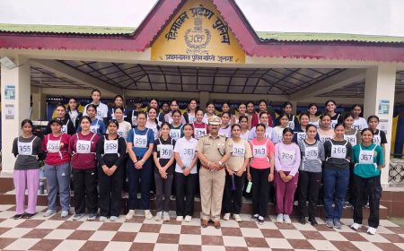 जुन्गा में पुलिस भर्ती के लिए   निःशुल्क कोचिंग शुरू- 651 अभ्यर्थी ले रहे प्रशिक्षण
