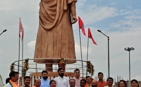 संत शिरोमणि गुरु रविदास जी की जयंती पर कलश वंदन यात्रा में सहभागिता हेतु काशी पहुंची भाजपा की प्रदेश टोली