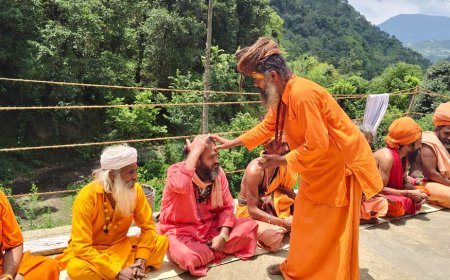 संतों के सानिध्य मे सिरमौर नहर बाग मे धूमधाम से मनाया गया गुरु पूर्णिमा पर्व