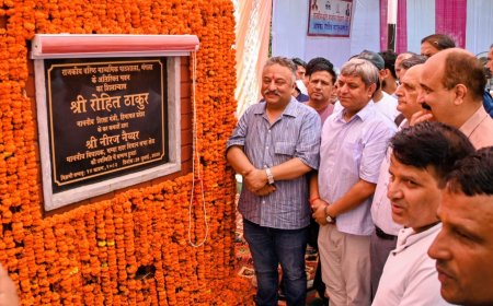 शिक्षामंत्री  ने किया रावमावि मंगला के अतिरिक्त भवन का शिलान्यास, 73 लाख से बनेंगे दो कमरे, एक परीक्षा हॉल, ड्रेसिंग रूम तथा मंच 