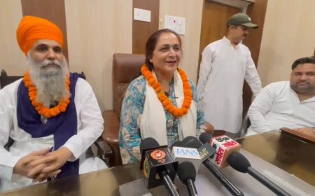 नगर परिषद पांवटा साहिब के नवनियुक्त अध्यक्ष - उपाध्यक्ष का शपथ ग्रहण समारोह आयोजित