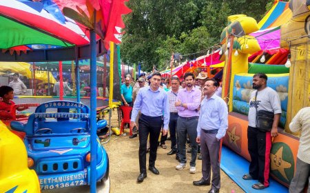 अंतर्राष्ट्रीय मिंजर मेला-2026 की व्यवस्थाओं का निरीक्षण कर उपायुक्त ने अधिकारियों को दिए आवश्यक दिशा-निर्देश
