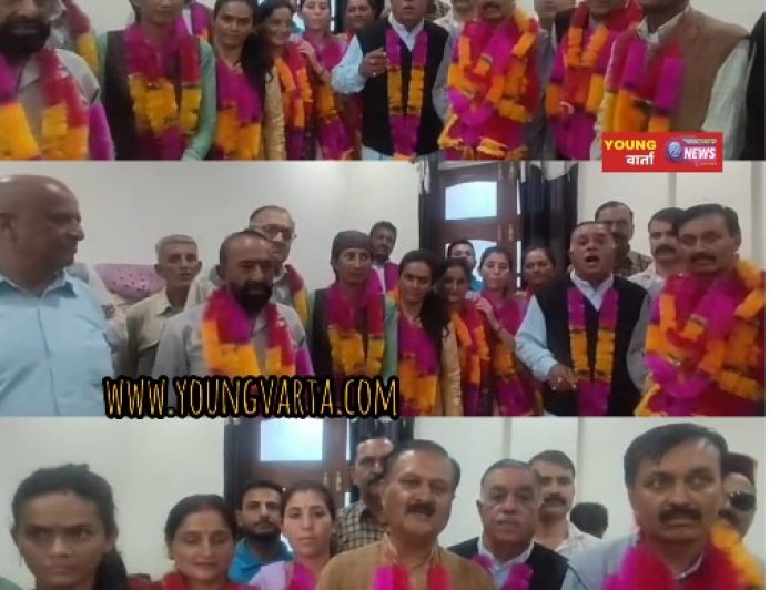 प्रदेश कांग्रेस अध्यक्ष के हल्के की बीडीसी संगड़ाह पर भाजपा का कब्जा, अनिला अध्यक्ष तो दिनेश बने उपाध्यक्ष