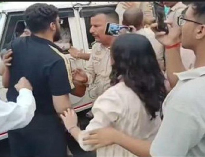 मंडी में भूमि विवाद में महिला से मारपीट मामले ने लिया हिसंक रूप, लोगों ने किया हाईवे जाम