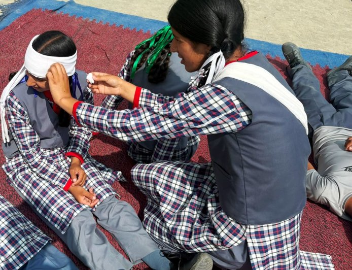 चम्बा जिले के सभी विद्यालयों में भूकंप सुरक्षा मॉक ड्रिल का सफल आयोजन