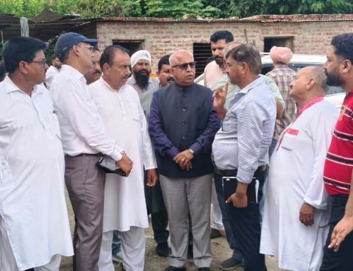 हिमकोफेड कार्यालय व प्रशिक्षण केंद्र का चेयरमैन विक्रम शर्मा ने किया निरीक्षण, निर्माण कार्य की गुणवत्ता और समयबद्ध पूरा करने के दिए निर्देश