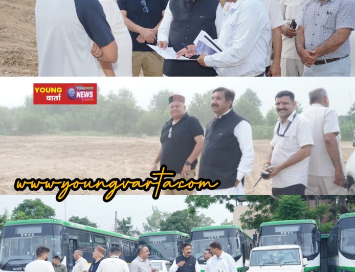 उपमुख्यमंत्री ने हरोली में विकास परियोजनाओं का लिया जायजा , छात्रावास , बस डिपो , एटीएस और हेलिपोर्ट की प्रगति भी परखी