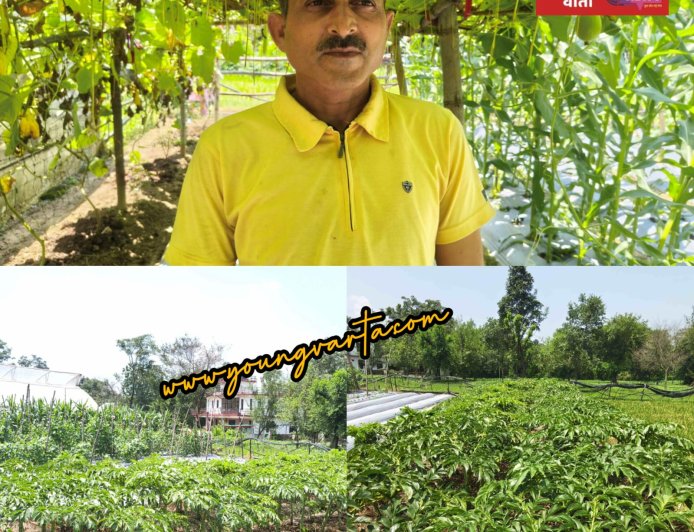 प्राकृतिक खेती से बदली सुनील कुमार की तकदीर , प्रगतिशील किसान दो बीघा भूमि से कमा रहे सालाना डेढ़ से दो लाख रुपये