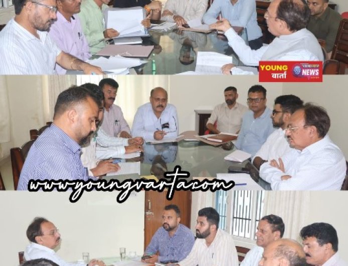 शिलाई विस क्षेत्र के विकास कार्यों को गति देने के लिए उद्योग मंत्री ने की विभागीय समीक्षा