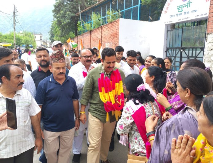 सुन्नी के समग्र विकास को गति, 25 करोड़ की पेयजल योजना एक माह में होगी समर्पित - विक्रमादित्य सिंह