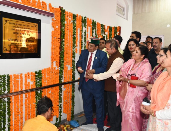 हिमाचल प्रदेश देश के अग्रणी शिक्षित राज्यों में शामिल,  संसाधन कक्ष का किया लोकार्पण   - डॉ शांडिल