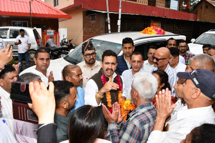 शीध्र आरम्भ होगा सोलन-सुबाथू मार्ग के सुधारिकरण का कार्य-विक्रमादित्य सिंह
