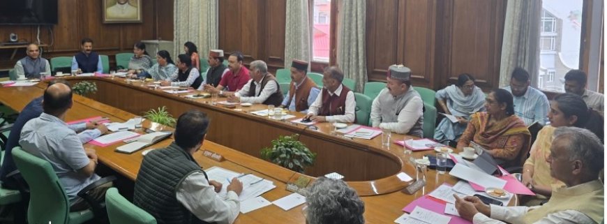 हिमाचल प्रदेश विधान सभा सचिवालय में सम्पन्न हुई लोक लेखा समिति की बैठकें