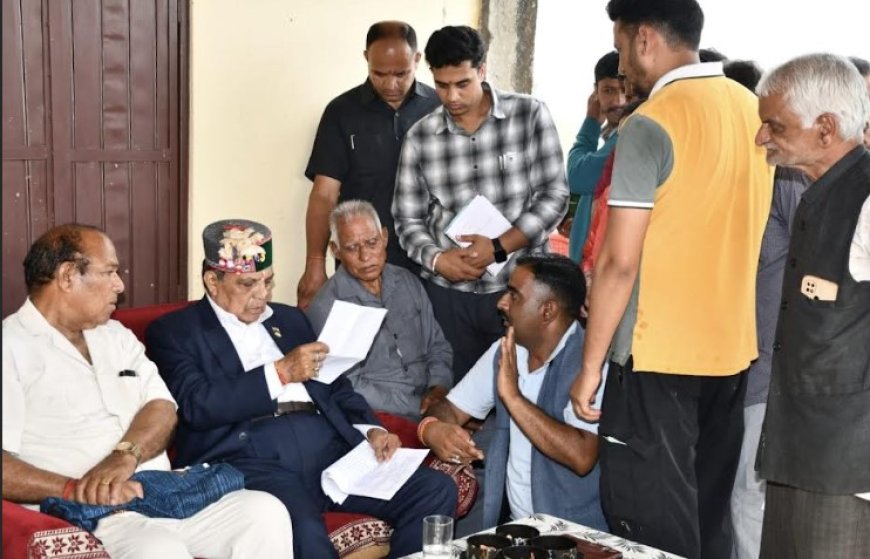 बशील में बनेगा बहुउद्देशीय पंचायत भवन, भूमि चयनित- डॉ. शांडिल