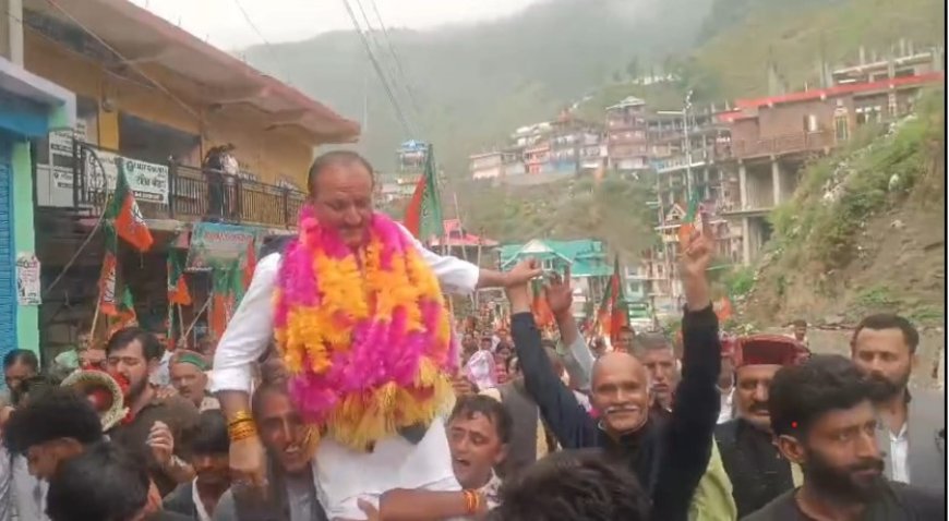 मंत्री हर्षवर्धन चौहान के गृह क्षेत्र में कांग्रेस को झटका, शिलाई बीडीसी पर भाजपा का कब्जा