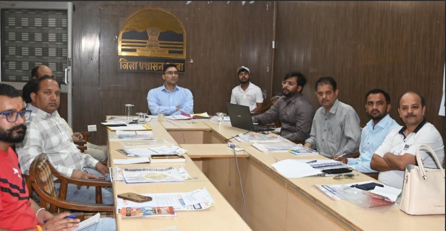 माय भारत पोर्टल पर युवाओं के अधिकतम पंजीकरण के लिए समन्वित प्रयास करें सभी विभाग-उपायुक्त मुकेश रेपसवाल