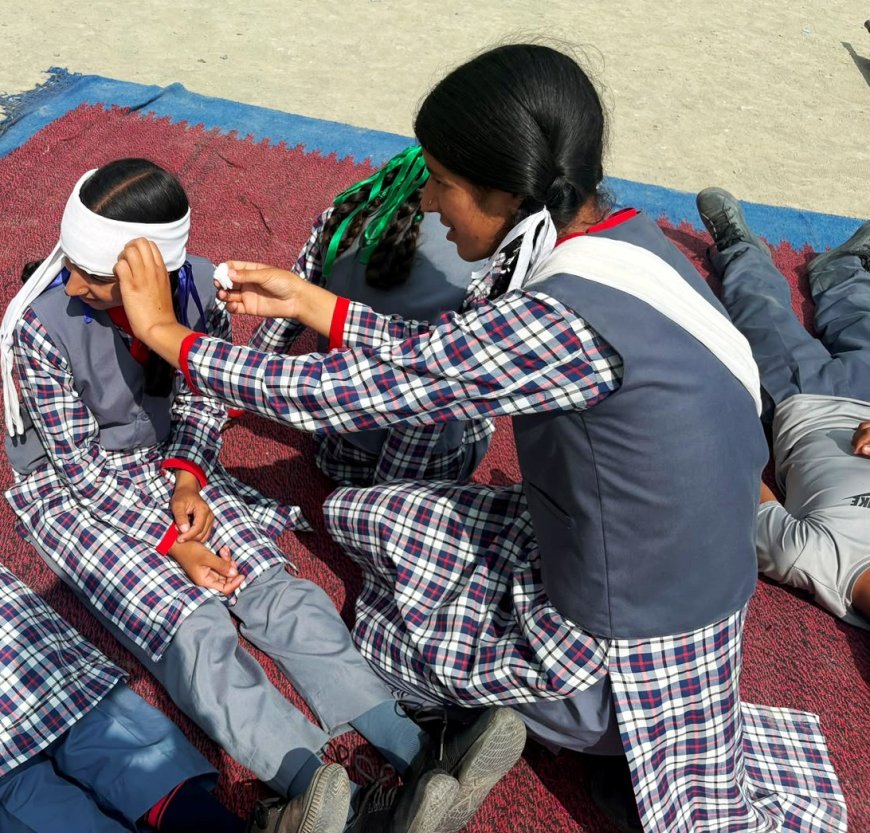 चम्बा जिले के सभी विद्यालयों में भूकंप सुरक्षा मॉक ड्रिल का सफल आयोजन