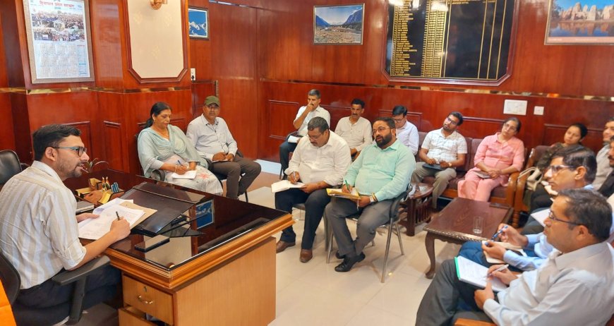 मानसून सीजन में उपमंडल प्रशासन मुस्तैद, विभाग अलर्ट मोड पर रहें : एसडीएम अभिषेक मित्तल