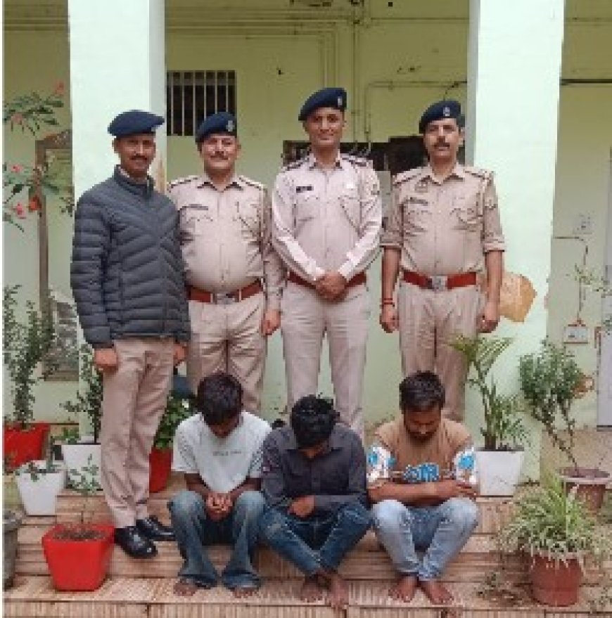 सोलन में पत्नी की हत्या की साजिश नाकाम, 80 मीटर गहरी खाई में फेंकने वाले तीन आरोपी आधे घंटे में गिरफ्तार
