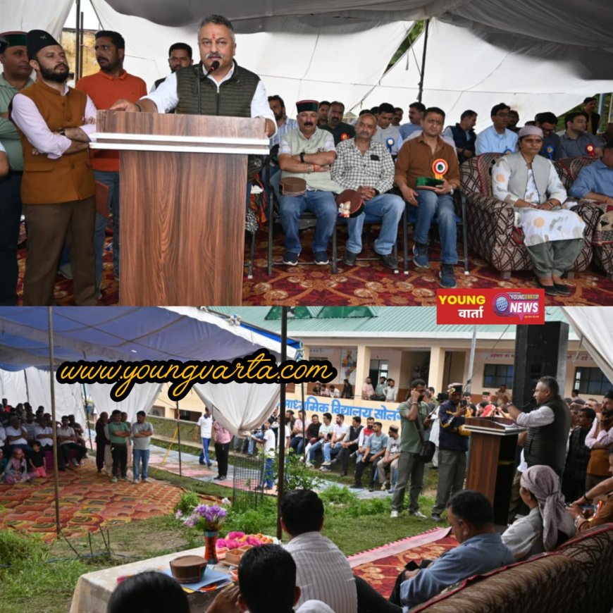 युवाओं को शिक्षा के साथ खेलों से जोड़ना प्रदेश सरकार की प्राथमिकता : शिक्षा मंत्री रोहित ठाकुर  