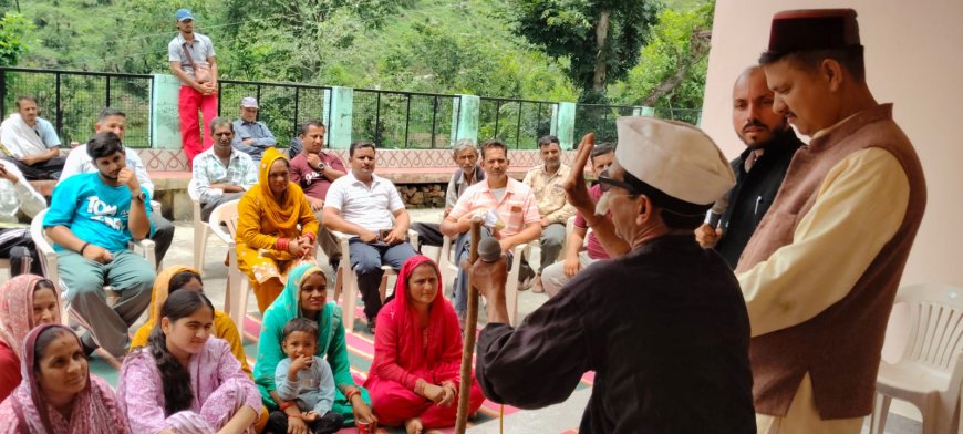 खुशी की लहर है आई- गीत से दी कल्याणकारी योजनाओं की जानकारी