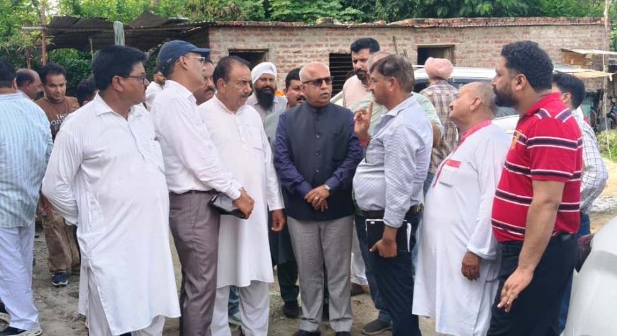 हिमकोफेड कार्यालय व प्रशिक्षण केंद्र का चेयरमैन विक्रम शर्मा ने किया निरीक्षण, निर्माण कार्य की गुणवत्ता और समयबद्ध पूरा करने के दिए निर्देश