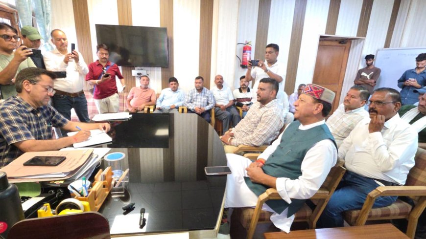 गिरिनगर–पॉलिटेक्निक सड़क निर्माण में करोड़ों की बर्बादी बर्दाश्त नहीं करेगी भाजपा : डॉ. राजीव बिंदल