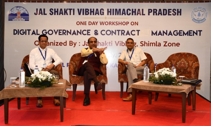जलशक्ति विभाग ‘डिजिटल गवर्नेंस और ई-ऑफिस प्रणाली’ को बढ़ावा देने के लिए निरंतर प्रयासरत - डॉ. अभिषेक जैन
