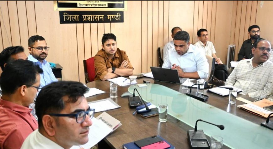 उपायुक्त ने की जिला स्तरीय टास्क फोर्स एवं जिला पर्यावरण योजना की समीक्षा बैठक की अध्यक्षता