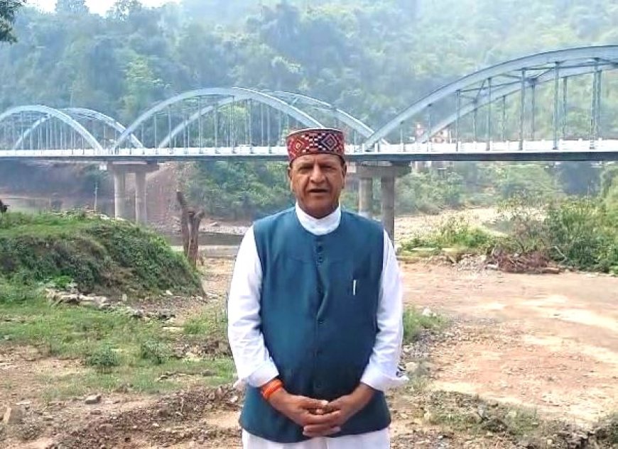 मारकंडा नदी पर रिकॉर्ड 11 पुलों का निर्माण क्षेत्र के विकास का नया अध्याय : डॉ. राजीव बिंदल