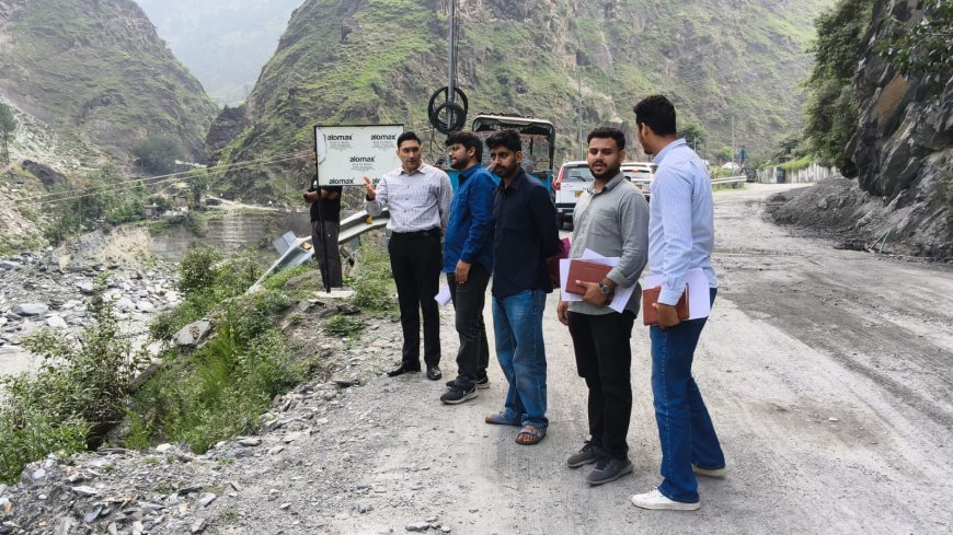 श्री मणिमहेश यात्रा की तैयारीयों के दृष्टिगत उपायुक्त मुकेश रेपस्वाल ने किया राष्ट्रीय राजमार्ग-154ए का निरीक्षण 