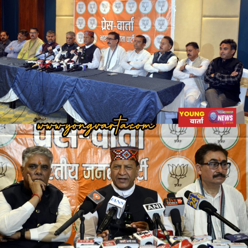 पंचायती राज और नगर चुनावों में दिखा कांग्रेस सरकार के खिलाफ स्पष्ट जनादेश : डॉ राजीव बिंदल