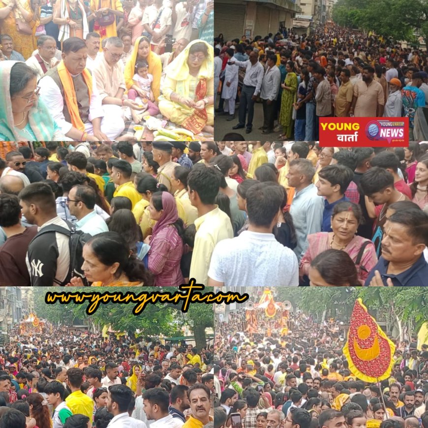 400 साल पुराने ऐतिहासिक शहर नाहन में उमड़ा आस्था का सैलाब , भगवान जगन्नाथ रथ यात्रा में हजारों श्रद्धालुओं ने लिया भाग