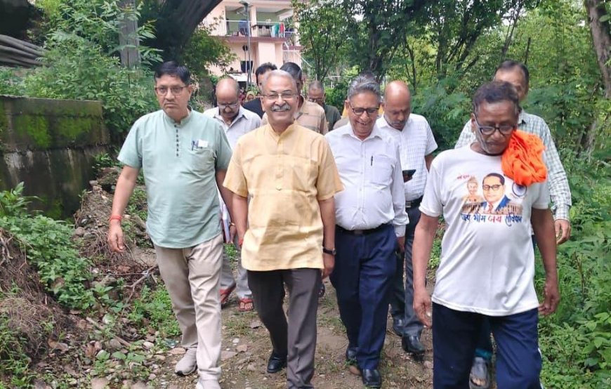 सुनील शर्मा बिट्टू ने कोठी गांव में सड़क की समस्या के समाधान के लिए आवश्यक कदम उठाने का दिया आश्वासन